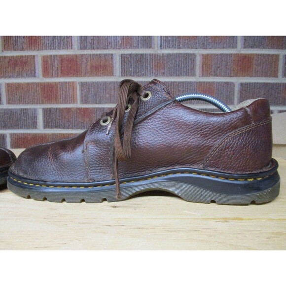 Dr. Martens Mens 10 Brown Leather Ripley Shoes Lace Up Oxford Sneakers Womens 11 main image 7